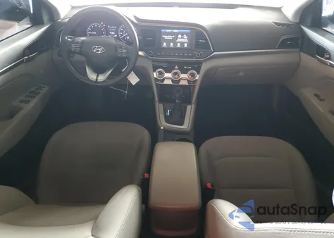 2019 Hyundai Elantra Sel from USA, damaged, VIN 5NPD84LF1KH489807